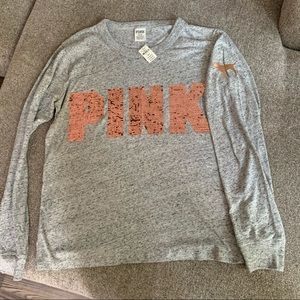 PINK long sleeve T